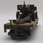 MTH 20-95347 O U.S. Army Flat Car with 105mm Howitzers #609052 EX
