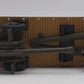 MTH 20-95347 O U.S. Army Flat Car with 105mm Howitzers #609052 EX