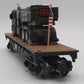 Menards 279-3964 O Gauge US Army Flatcar w/ Army Truck & HIMARS #7742 VG
