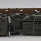 Menards 279-3964 O Gauge US Army Flatcar w/ Army Truck & HIMARS #7742 VG
