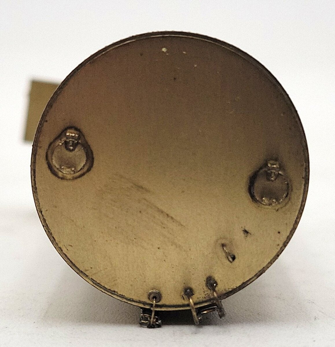 Pecos River Brass  N Scale BRASS Vertical Water Tank w/ Peacked Roof VG/Box