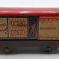 Marx 555 Vintage O C&S Tinplate Reefer w/ Red Roof VG