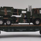 Menards 279-3964 O Gauge US Army Flatcar w/ Army Truck & HIMARS #7967 VG