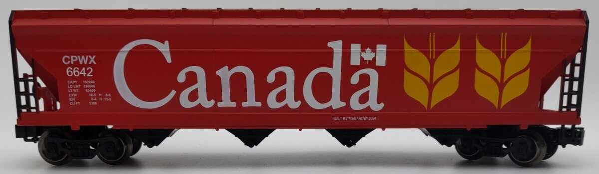 Menards  275-9370 O Gauge Canada Smooth-Sided Hopper #6642 EX