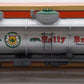 Lionel 6-52157 O Gauge Holly Brothers Dept 56 3-Dome Tank Car # 6156 EX/Box