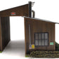 Menards 279-4452 O Gauge Custom Trackside Multipurpose Building EX