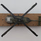 Menards 279-4484 O Gauge US Army Flat Car w/ Helicopter #1259 EX