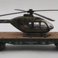 Menards 279-4484 O Gauge US Army Flat Car w/ Helicopter #1259 EX