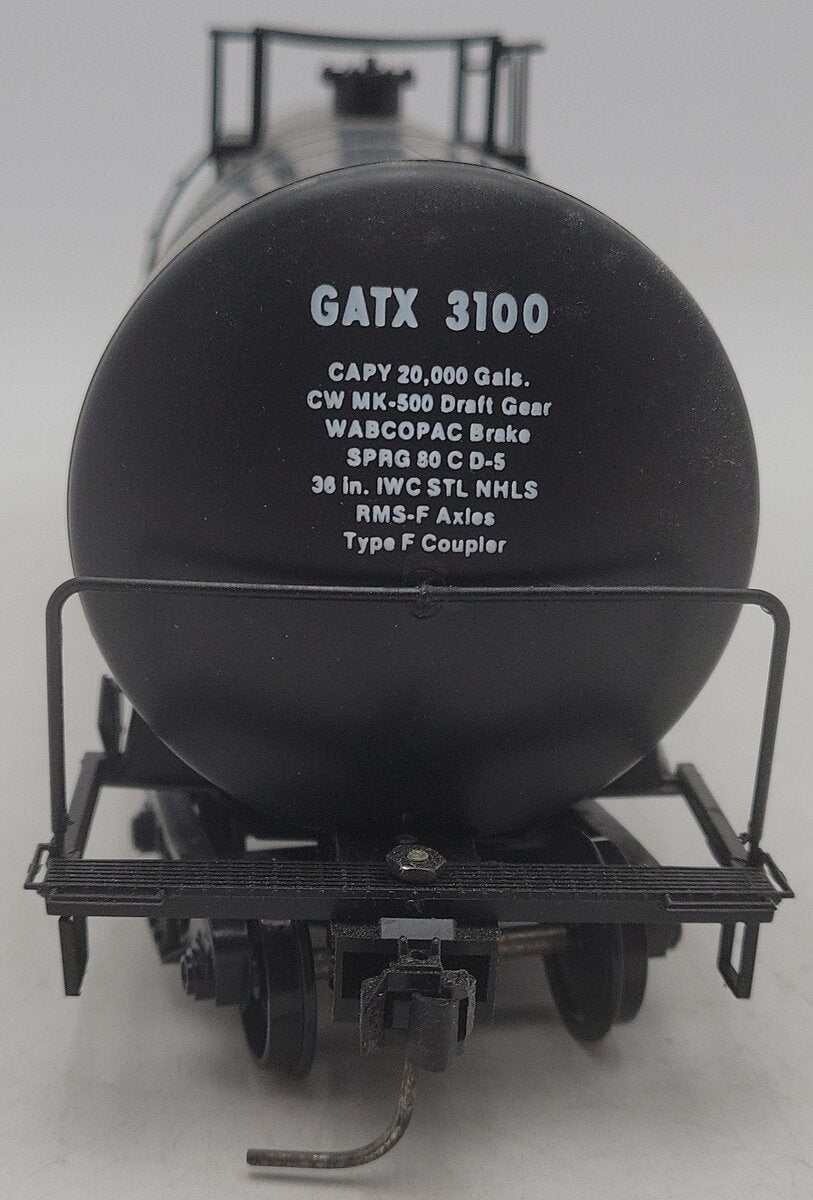 Weaver 1251 O Gauge GATX Corporation Tank Car #3100 EX/Box