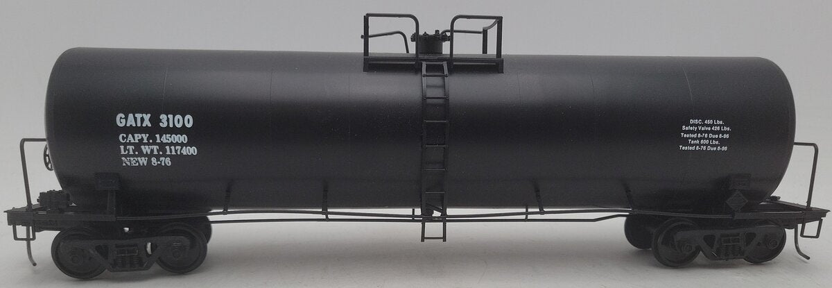 Weaver 1251 O Gauge GATX Corporation Tank Car #3100 EX/Box