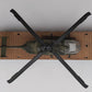 Menards 279-4484 O Gauge US Army Flat Car w/ Helicopter #1064 EX