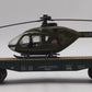 Menards 279-4484 O Gauge US Army Flat Car w/ Helicopter #1318 EX