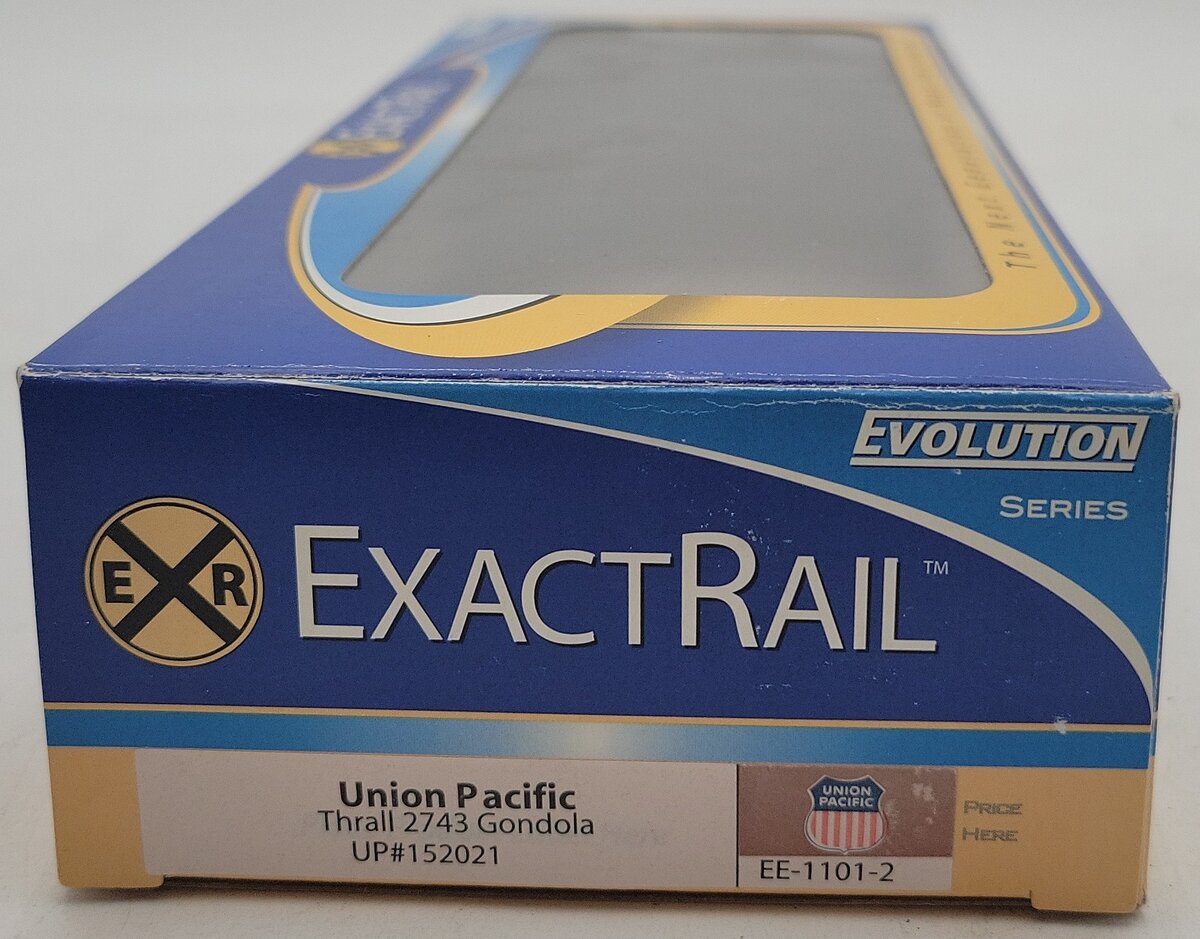 ExactRail EE-1101-2 HO Scale Union Pacific Thrall 2743 Gondola #152021 NIB