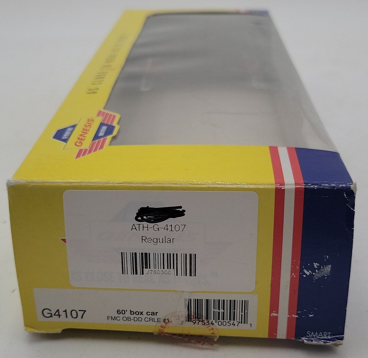 Athearn G4107 HO CRLE 60' FMC DD Box Car #19298 LN/Box