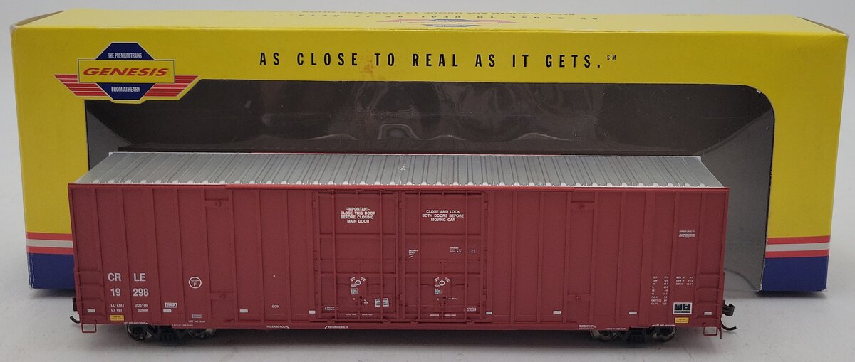 Athearn G4107 HO CRLE 60' FMC DD Box Car #19298 LN/Box