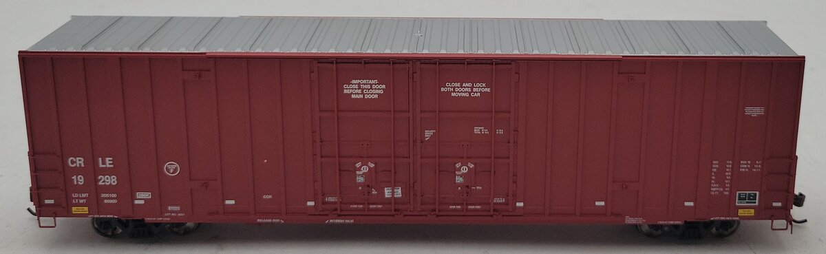 Athearn G4107 HO CRLE 60' FMC DD Box Car #19298 LN/Box
