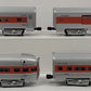 Williams 43062 O New Haven 60 Ft. Streamline Passenger 4-Pack EX/Box