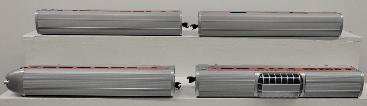 Williams 43062 O New Haven 60 Ft. Streamline Passenger 4-Pack EX/Box