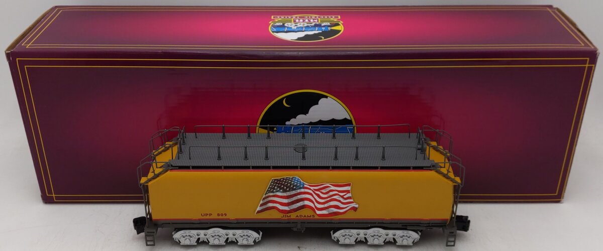 MTH 20-3558 O Gauge Union Pacific Jim Adams Water Tender #809 (Hi-Rail Wheels) EX/Box