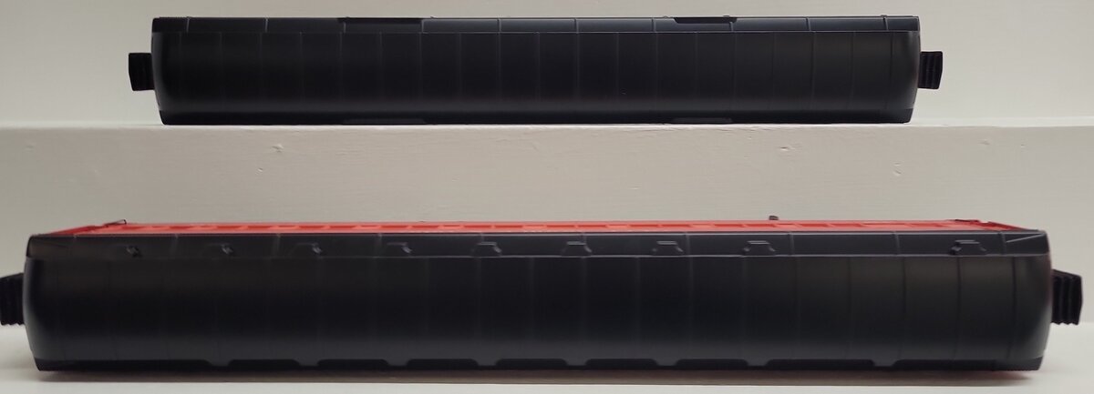 Lionel 2127490 O Gulf Mobile & Ohio 18" Passenger Cars A (Set of 2)