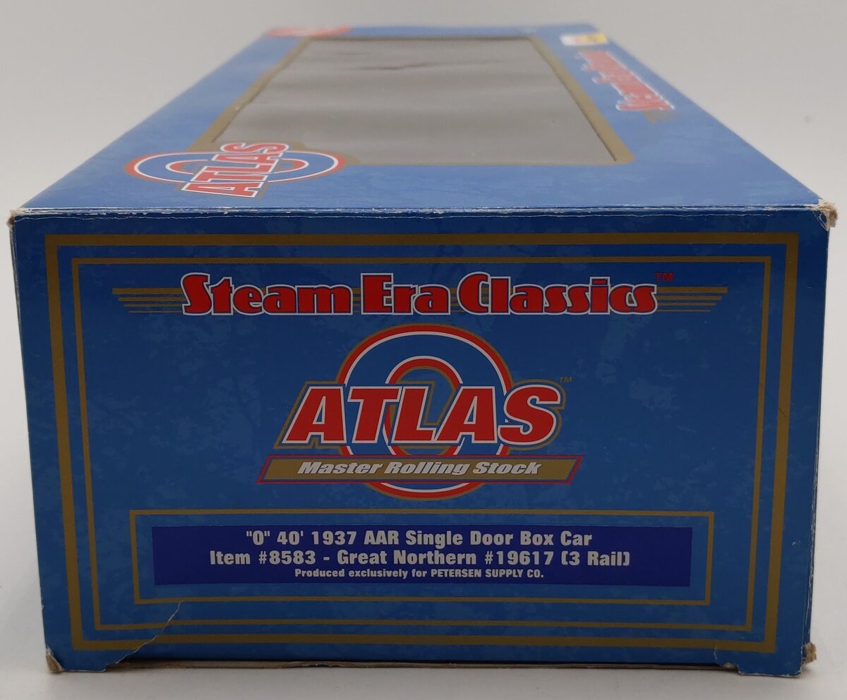 Atlas 8583 Great Northern 40' 1937 AAR Single Door Box Car #19617 (3Rail) EX/Box