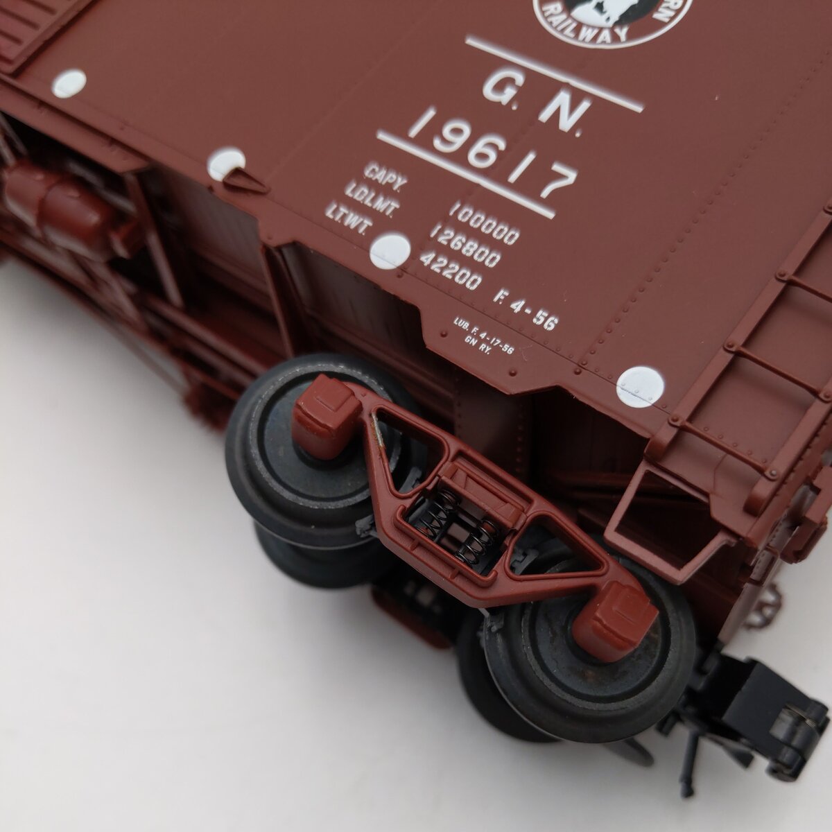 Atlas 8583 Great Northern 40' 1937 AAR Single Door Box Car #19617 (3Rail) EX/Box