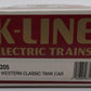 K-Line K-631205 O Gauge CGW Single Dome Tank Car EX/Box