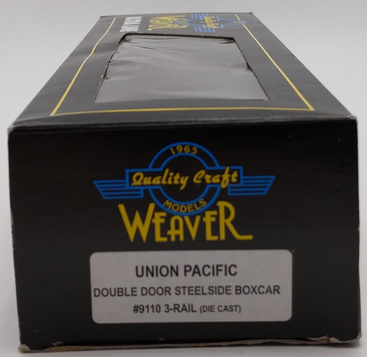 Weaver 9110 O Gauge Union Pacific Double Door Steelside Boxcar #9110 - [3-Rail] EX/Box