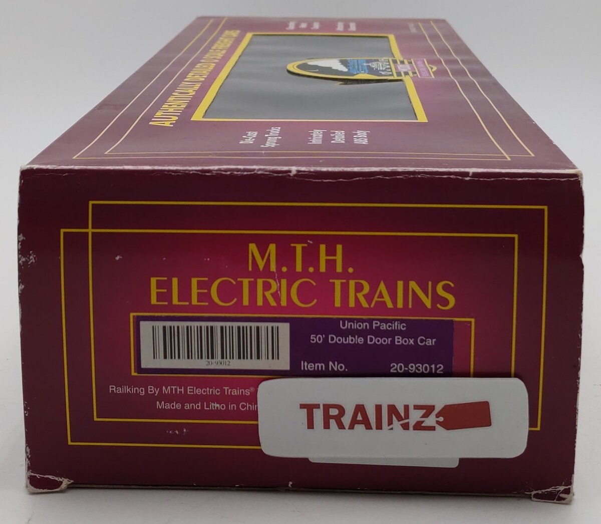 MTH 20-93012 O Gauge Union Pacific 50' Double Door Boxcar #161244 LN/Box