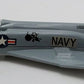 Dinky Toys 730 U.S. Navy Phantom II USS Saratoga F-4K Diecast Fighter Jet EX/Box