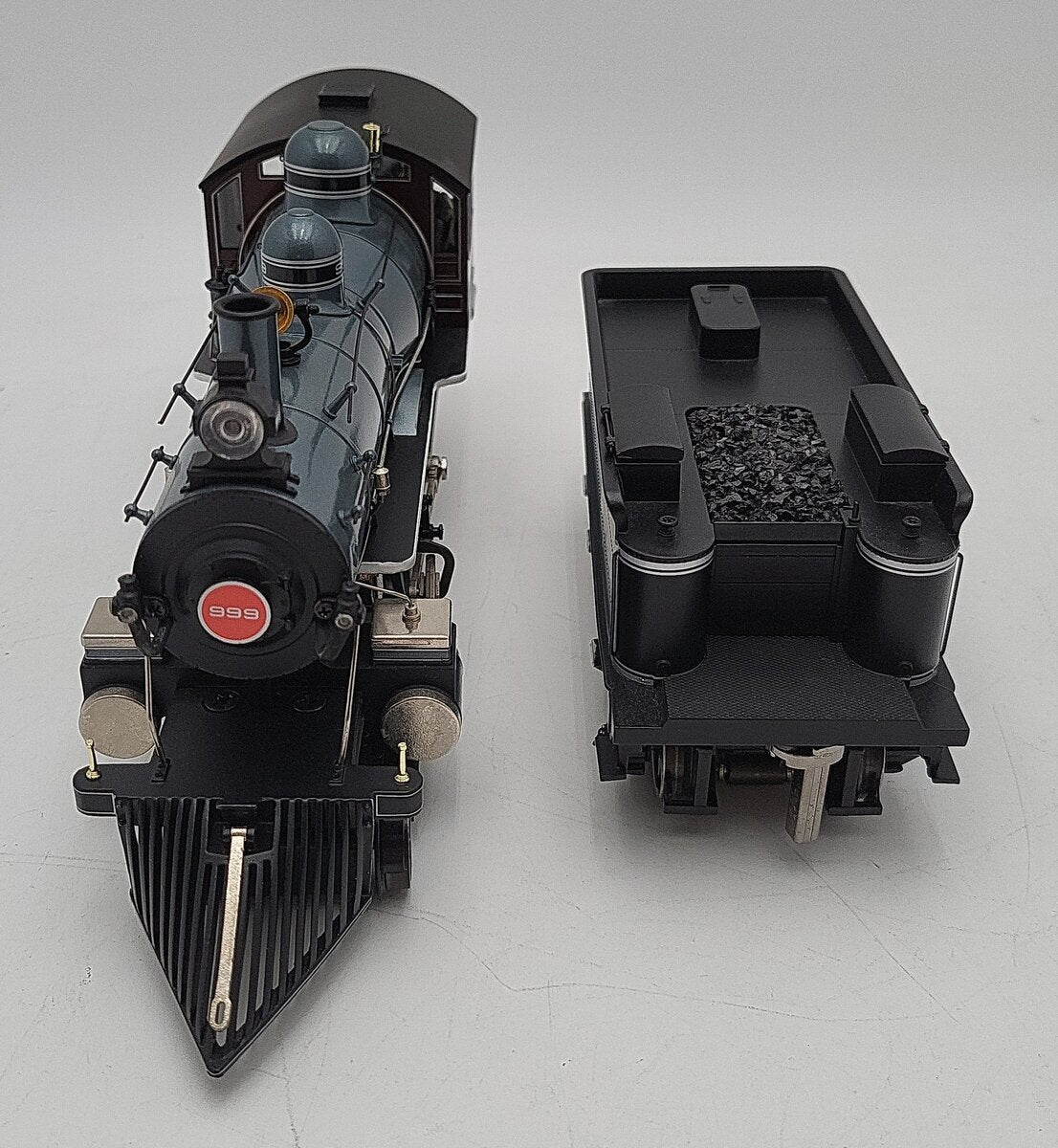 MTH 20-3785-1 O NYC 4-4-0 Empire State Express Steam Engine & Tender #999 w/ PS3 EX/Box