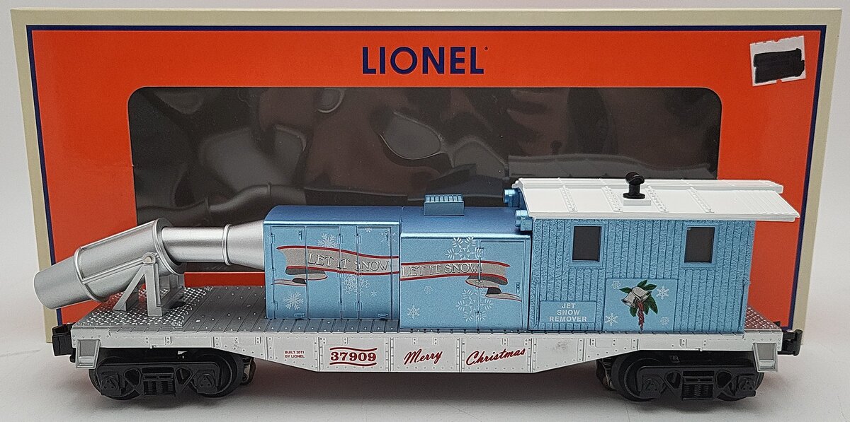 Lionel 6-37909 O Gauge North Pole Central Jet Snow Blower LN/Box