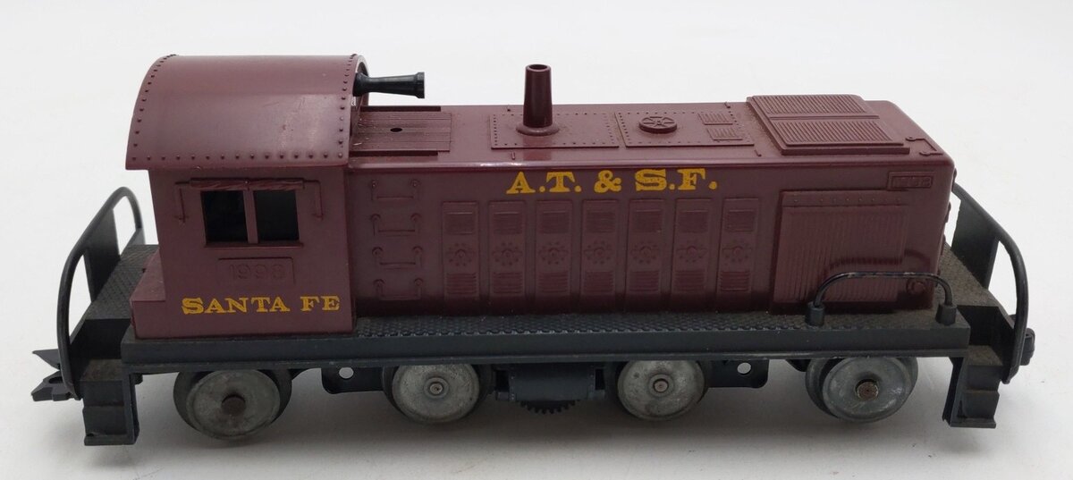 Marx 1998 Vintage O Gauge AT&SF Alco S-3 Diesel Switcher VG