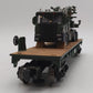 Menards 279-3479 O Gauge US Army Flatcar with Truck & Guns EX