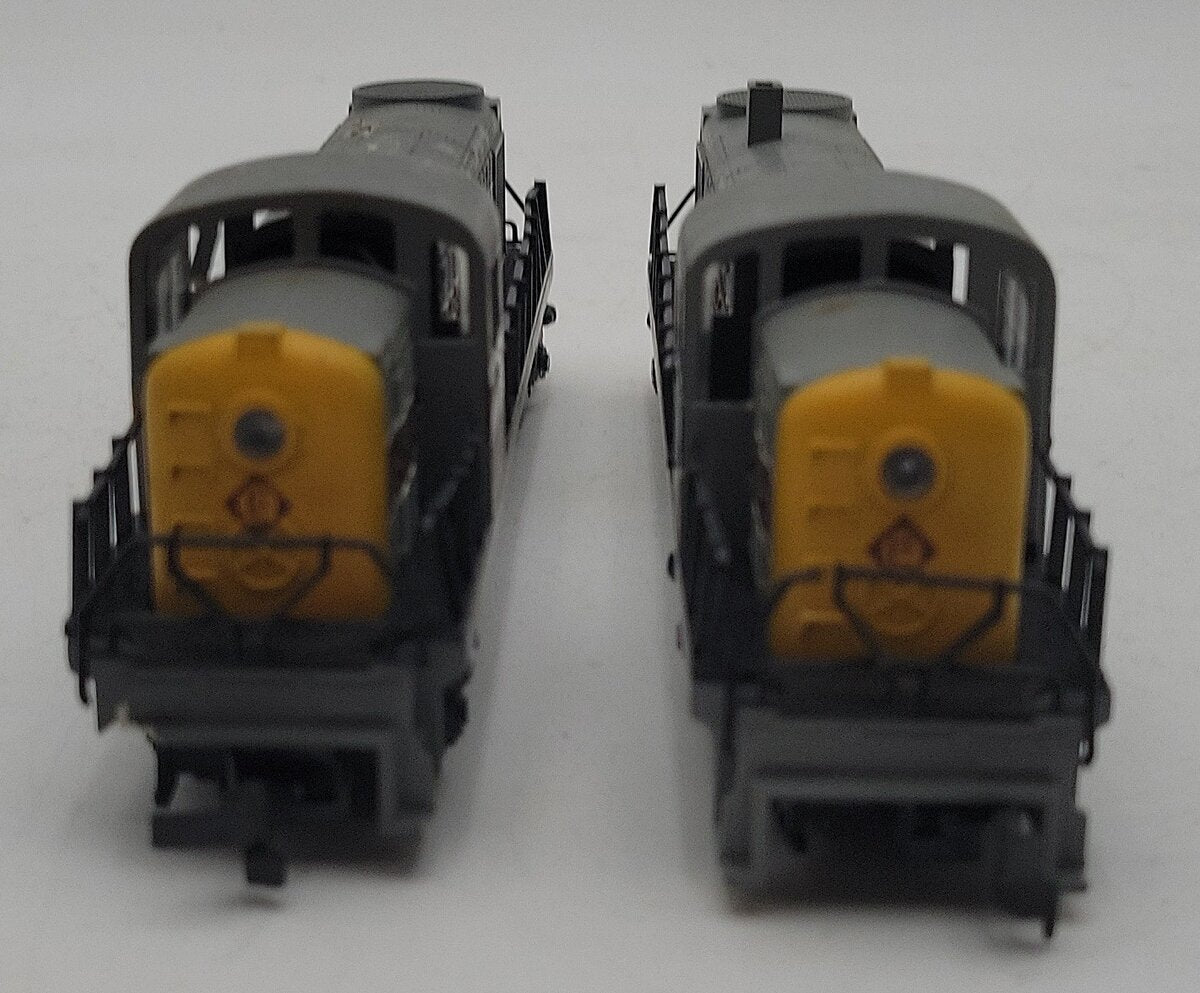 AHM HO Assorted Erie Lackawanna Diesel Locomotives [2]