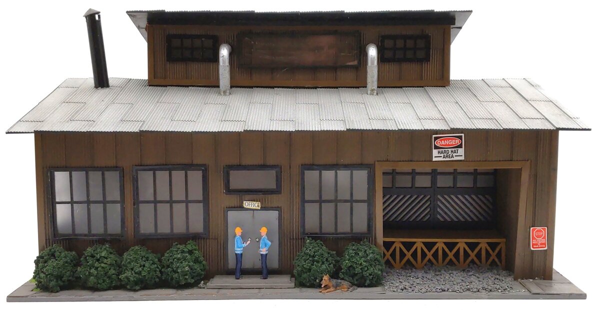 Menards 279-4452 O Gauge Trackside Multipurpose Building EX