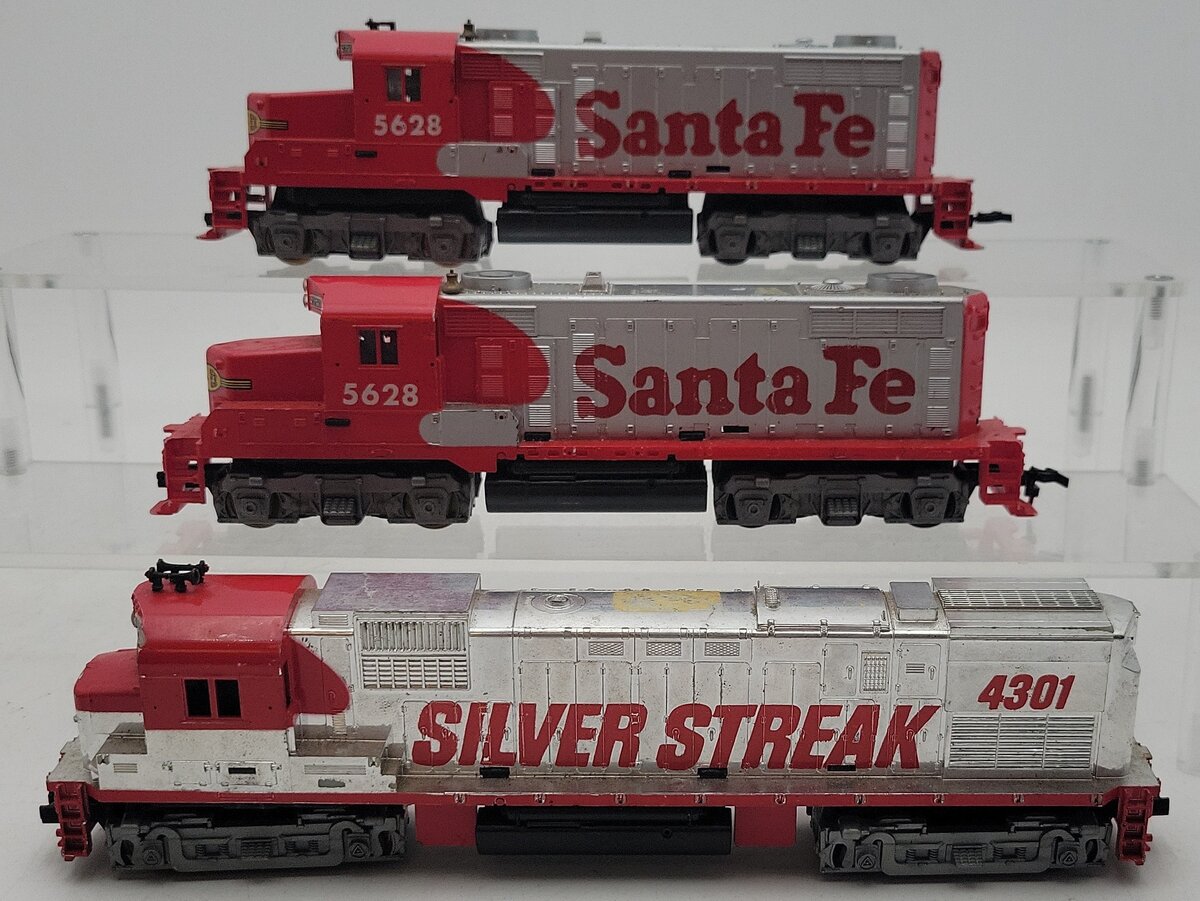 Tyco HO Assorted Diesel Locomotives #4301,5628,5628 [3] EX