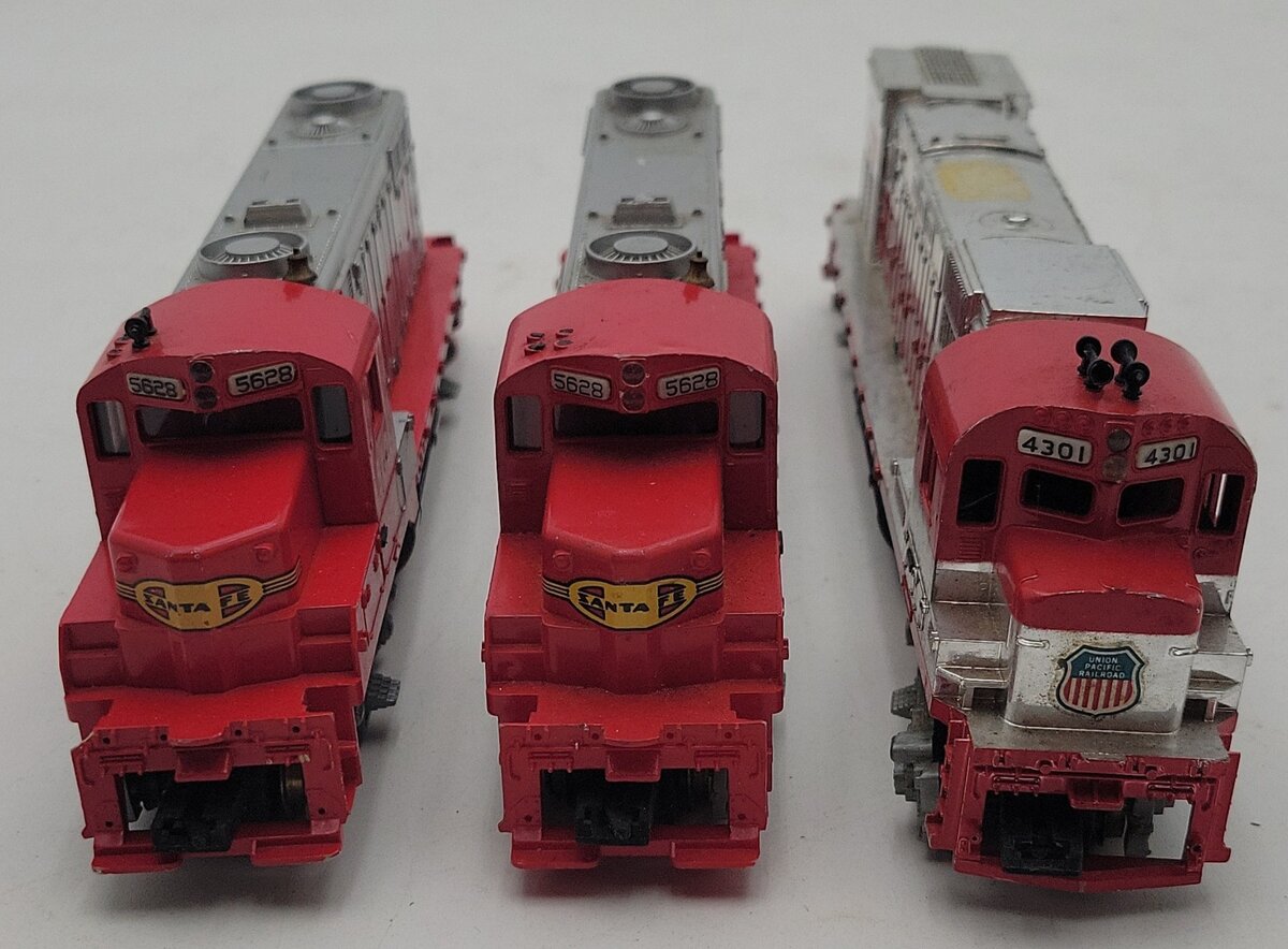 Tyco HO Assorted Diesel Locomotives #4301,5628,5628 [3] EX