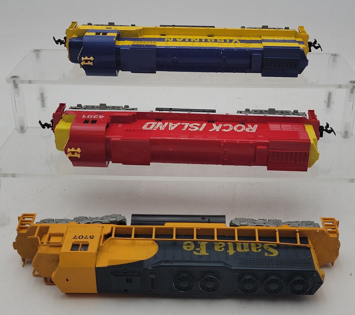 Tyco & Other HO Assorted Diesel Locomotives #4301,4301,5707 [3] EX