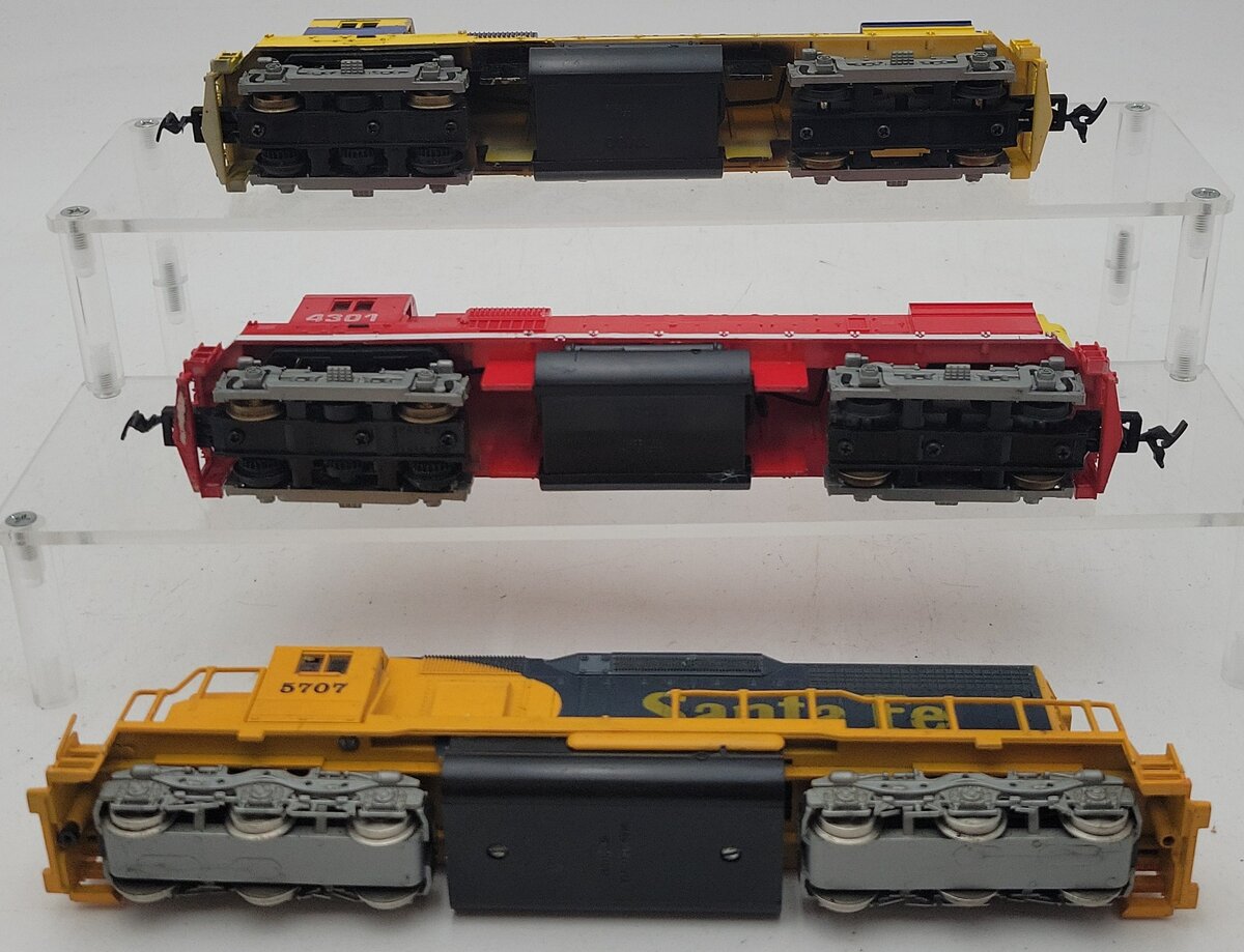Tyco & Other HO Assorted Diesel Locomotives #4301,4301,5707 [3] EX