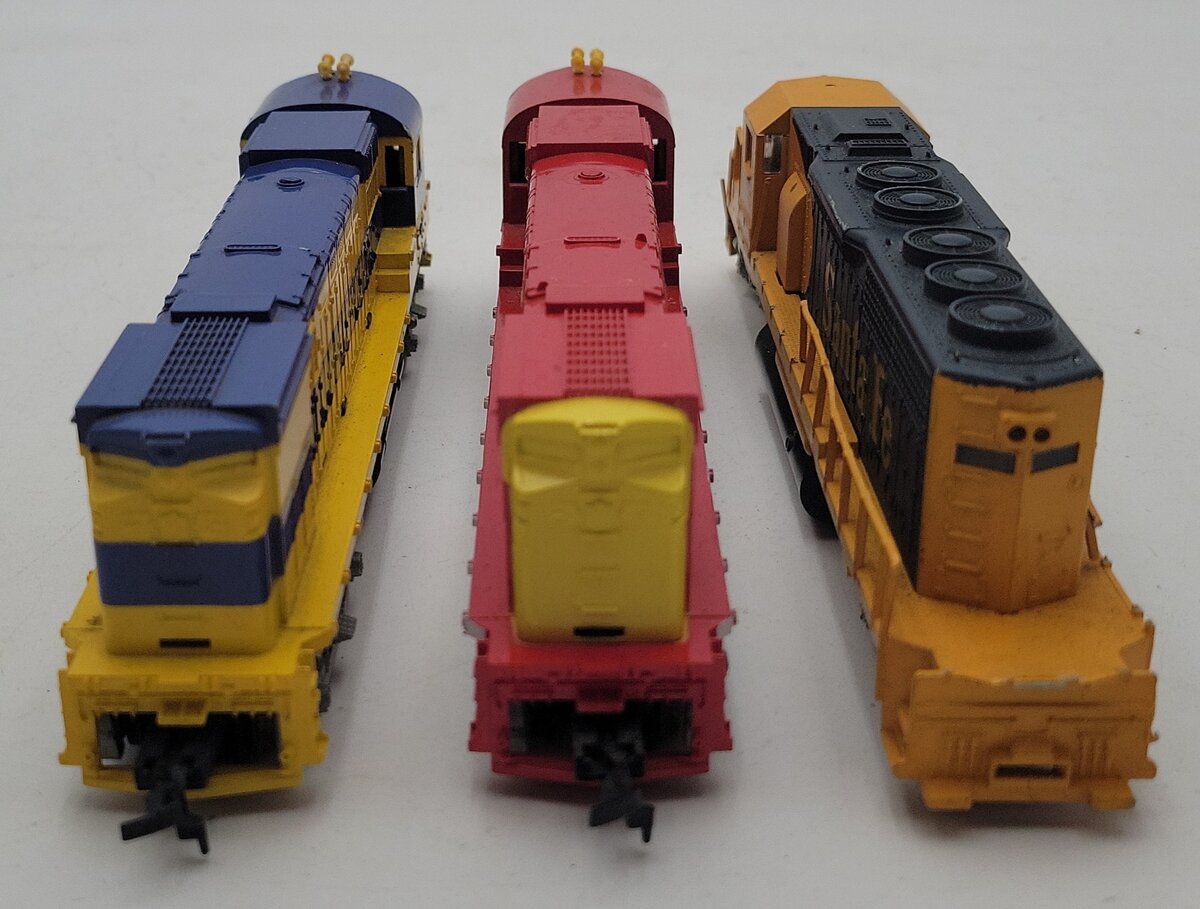 Tyco & Other HO Assorted Diesel Locomotives #4301,4301,5707 [3] EX