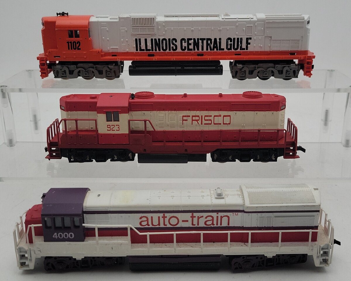 Bachmann & Other HO Assorted Diesel Locomotive #1102,923,4000 [3] EX
