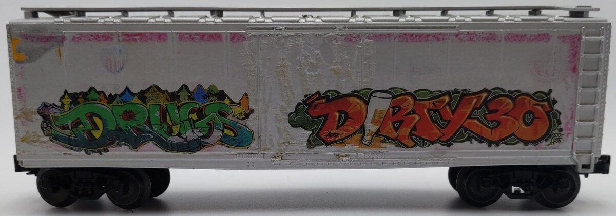 Lionel O Gauge Boxcar - Custom Painted