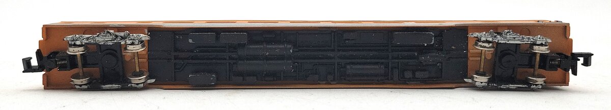 Con-Cor 1408114 N Scale Rio Grande Smoothside Full Baggage Car EX/Box