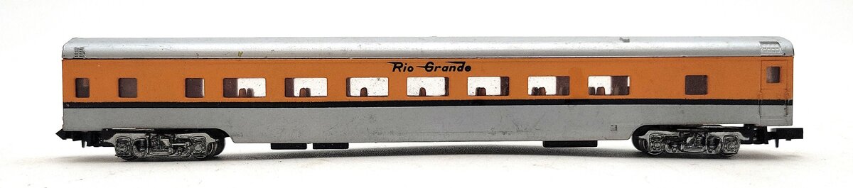 Con-Cor 1408114 N Scale Rio Grande Smoothside Full Baggage Car EX/Box