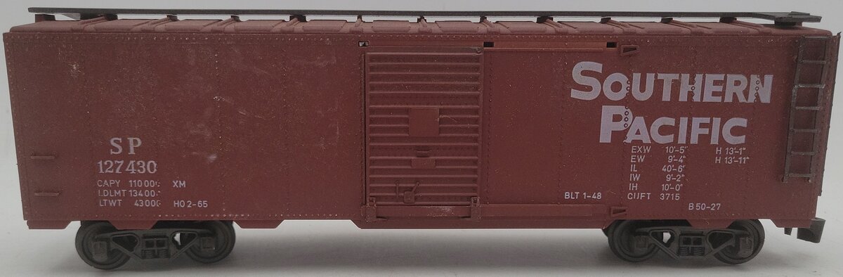 Pola O Gauge Southern Pacific Boxcar #127430 VG