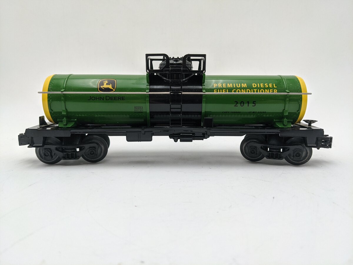 Lionel 6-82253 O Gauge John Deere Single Dome Tank Car EX