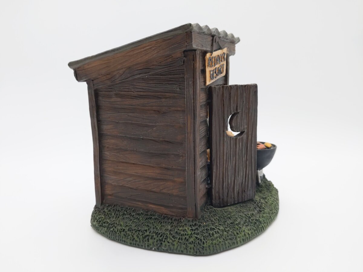 Redneck Resort Outhouse Coin Bank EX