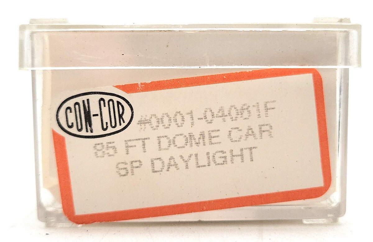 Con-Cor 0001-04061F N Scale Southern Pacific Daylight 85' Vista Dome Passenger LN/Box