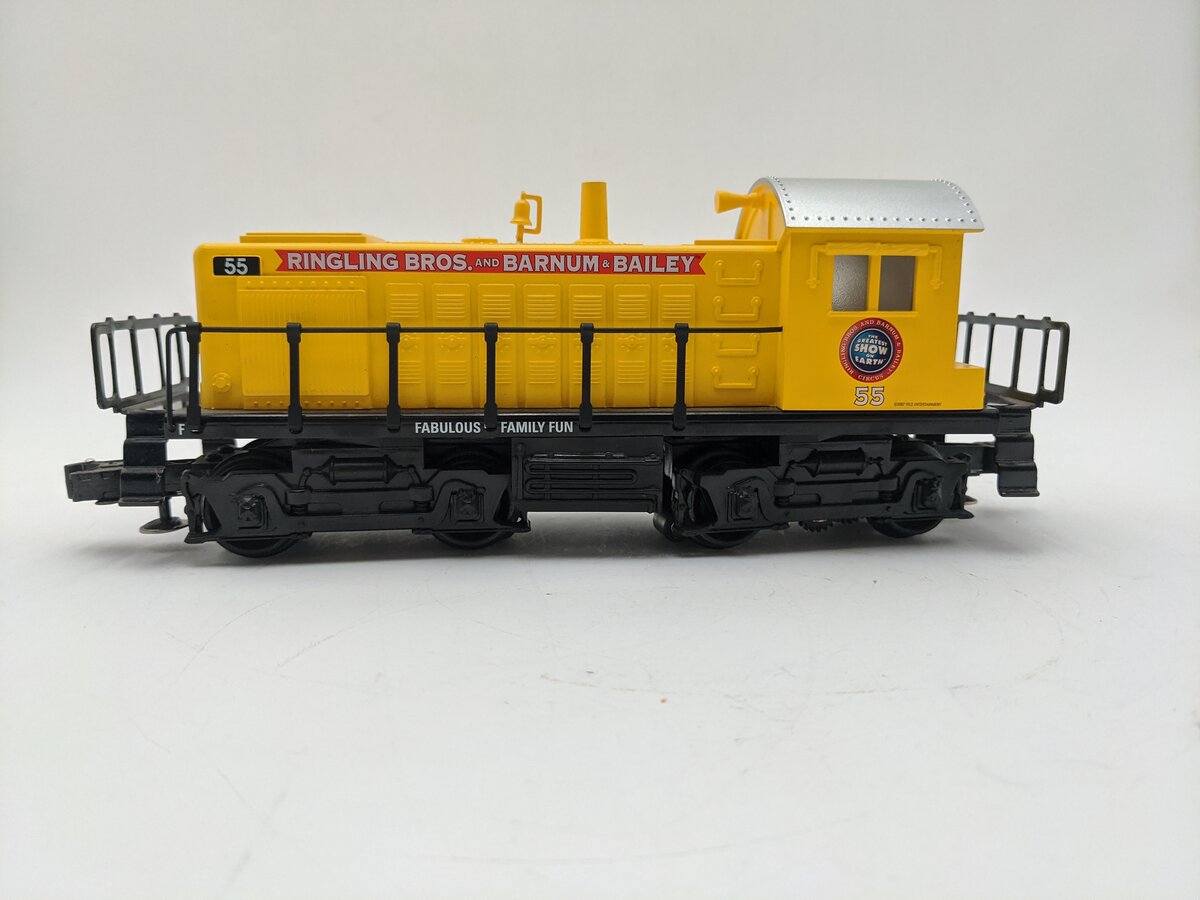 K-Line 6-21229 O Ringling Bros S-2 Diesel Switcher w/Horn #55 EX